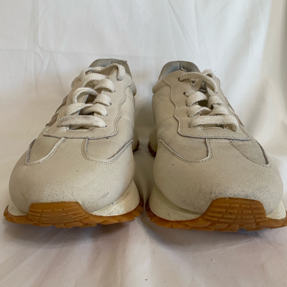 somiliss Women's Genuine Leather Suede Patchwork Sneakers, Size 10/EU 41 - Picture 8 of 15